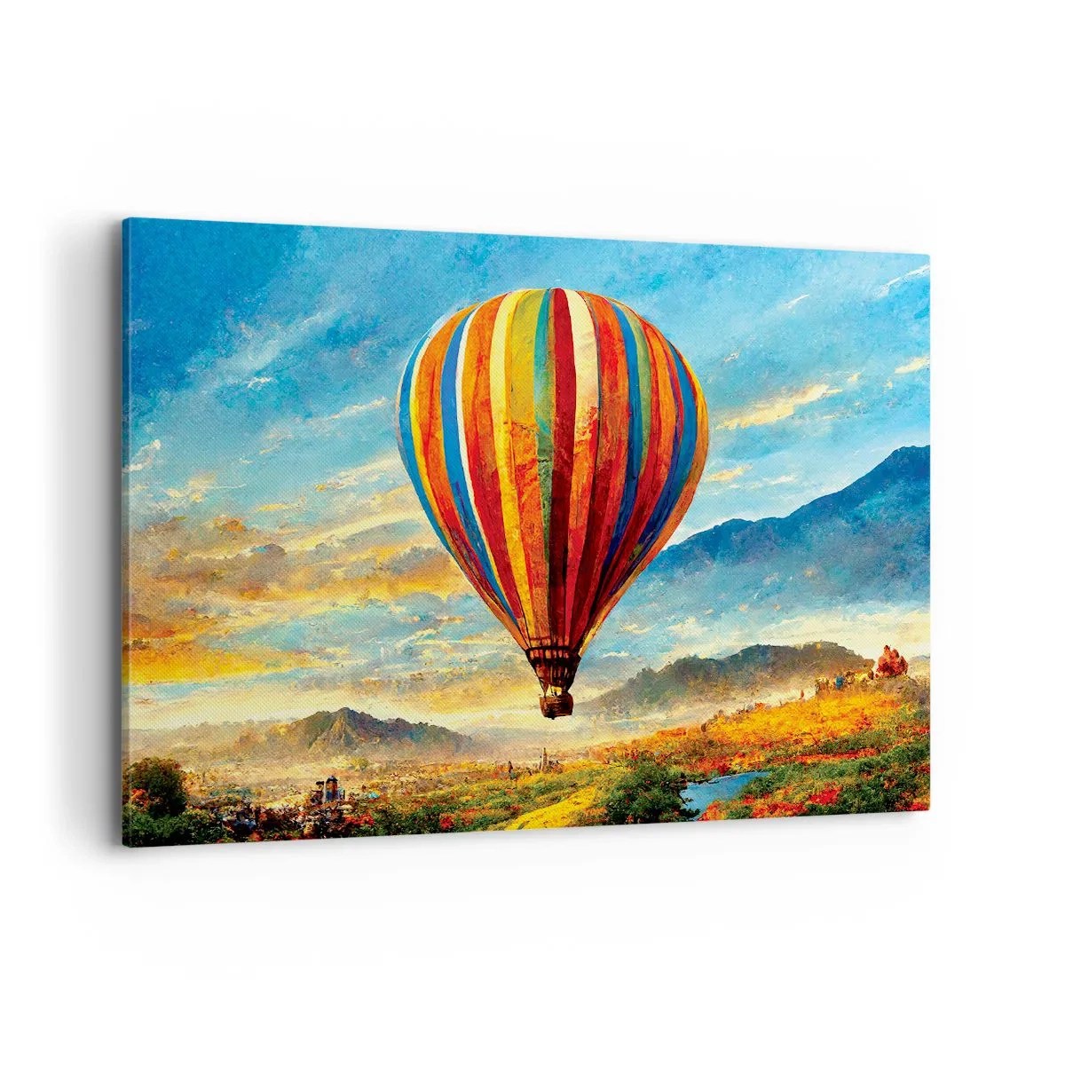 Tablou pe pânză - În liniște puteți vedea mai multe - 120x80 cm