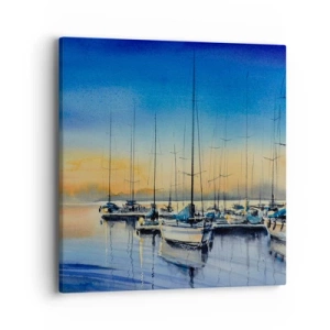 Tablou pe pânză - Sfârșitul unei zile bune - 40x40 cm