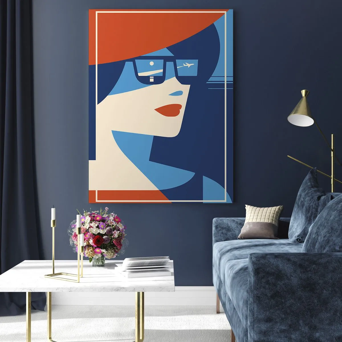 Tablou pe sticlă - Călătorie în vacanță - 80x120 cm