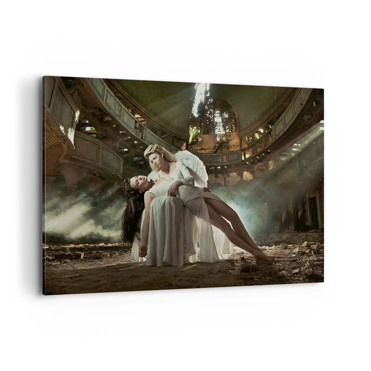 Tablou pe pânză - Spiritul vechiului teatru - 100x70 cm