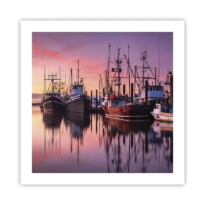 Poster - Înainte de o zi plină - 50x50 cm