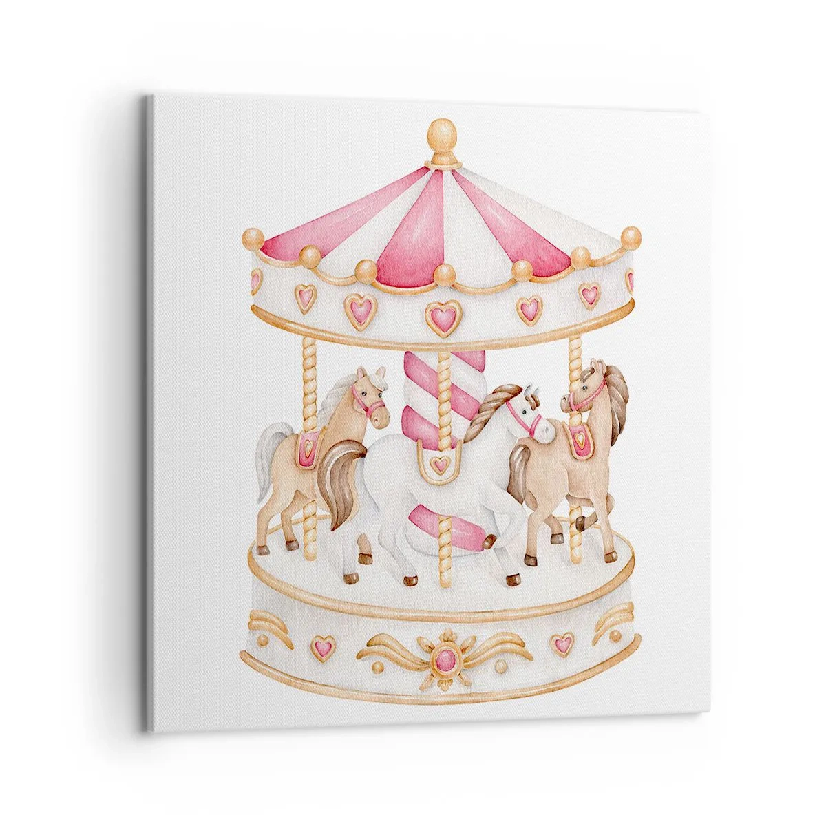 Tablou pe pânză - Lumea dulce a copilăriei - 60x60 cm