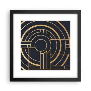 Poster în ramă neagră - Întoarcerea lucrurilor - 30x30 cm