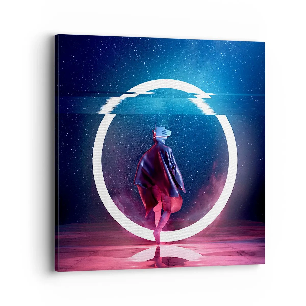 Tablou pe pânză - Între lumi - 40x40 cm