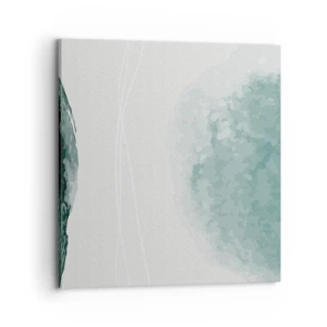 Tablou pe pânză - Întâlnire cu ceața - 70x70 cm