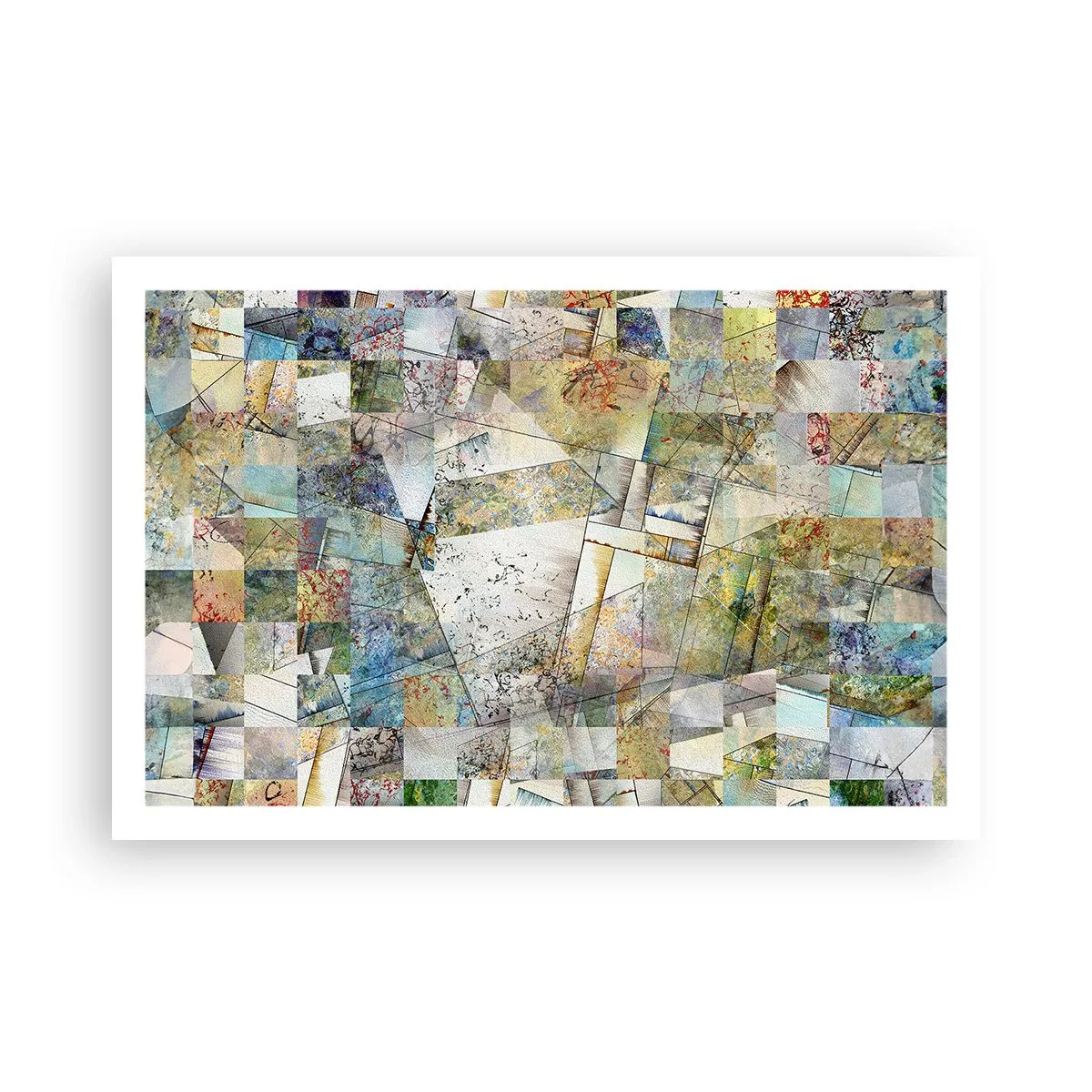 Poster - Remaniere geometrică - 91x61 cm