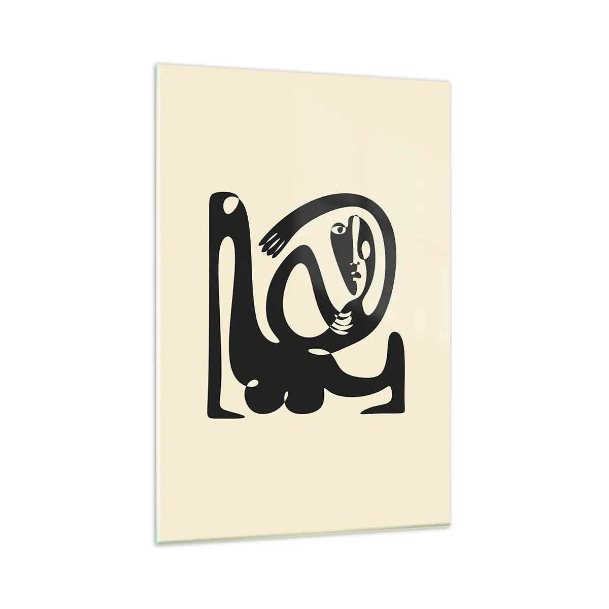 Tablou pe sticlă - Aproape Picasso - 80x120 cm