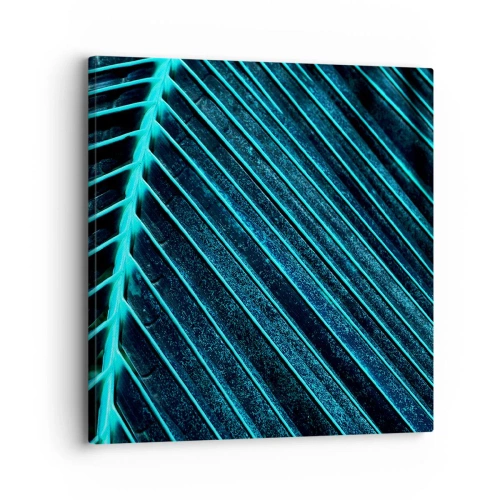 Tablou pe pânză - Textura verdelui - 30x30 cm