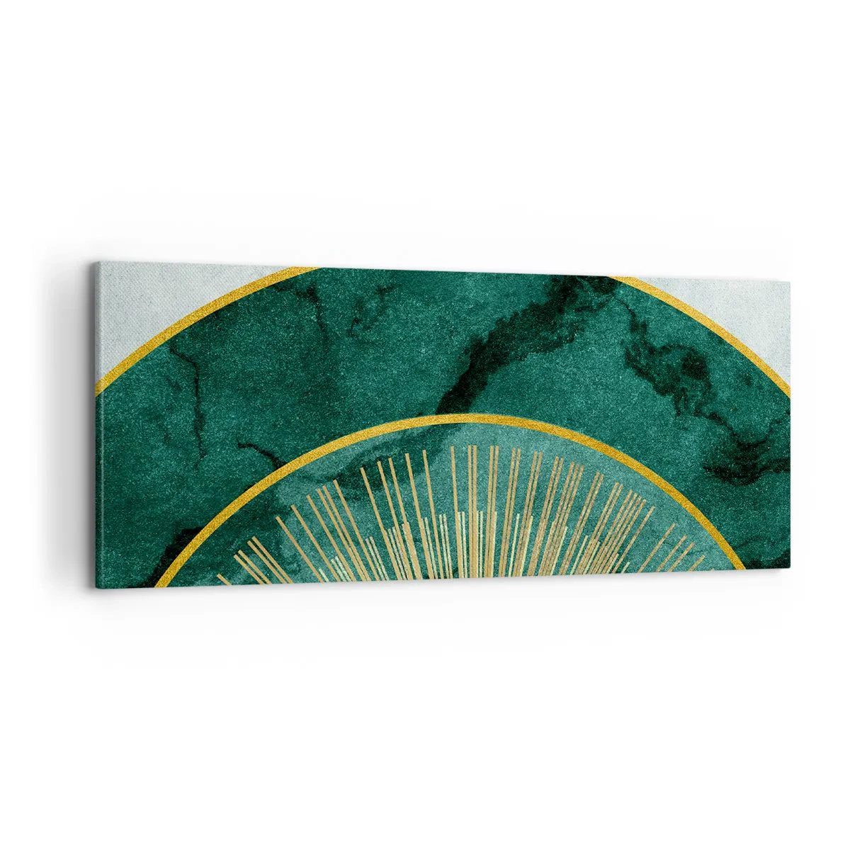 Tablou pe pânză - Un alt sistem solar - 100x40 cm