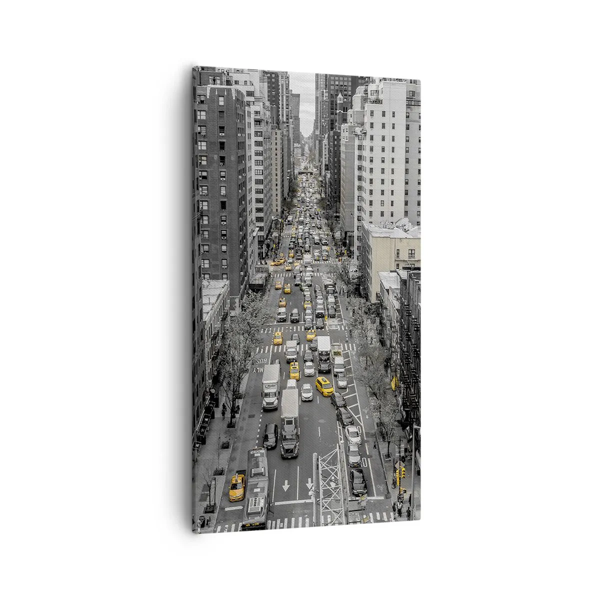 Tablou pe pânză - Viața în New York - 55x100 cm