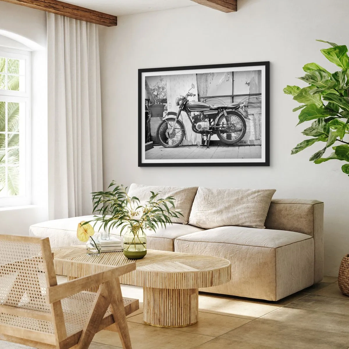 Poster în ramă neagră - Clasicul înainte de toate - 70x50 cm