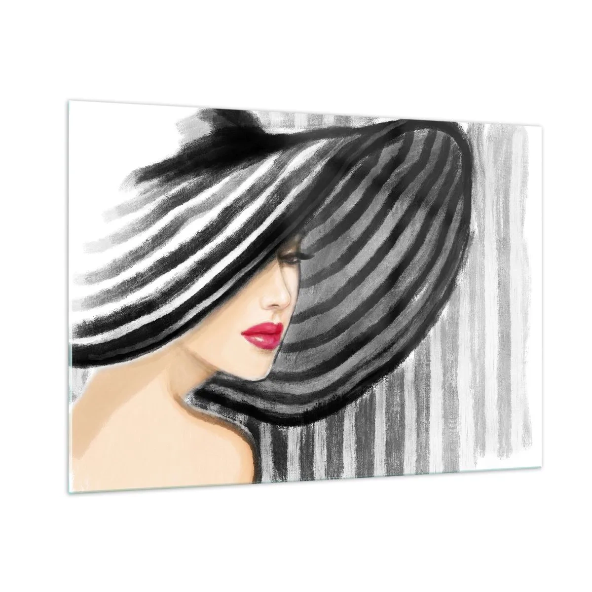 Tablou pe sticlă - Unde te pot găsi? - 100x70 cm