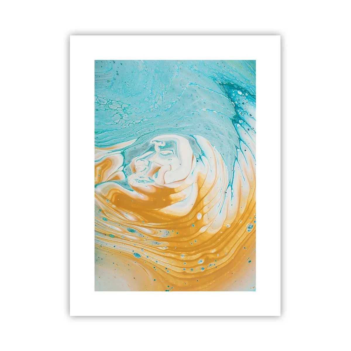 Poster - Vârtej de pastel - 30x40 cm