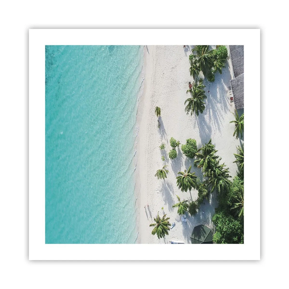 Poster - Vacanță în paradis - 50x50 cm