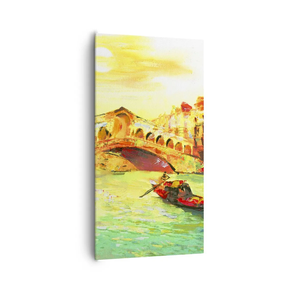 Tablou pe pânză - Pelerinaj de îndrăgostiți - 65x120 cm