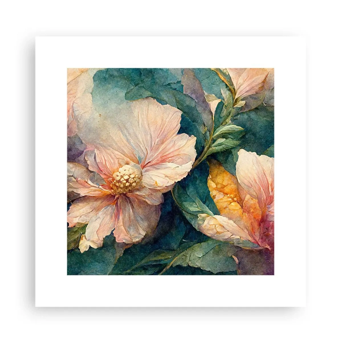 Poster - Subtilitate pură - 30x30 cm