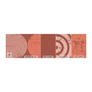 Mostră de Tapet Standard Eco - Relație strânsă - Minimalism, Modern, Abstracția - 100x30 cm