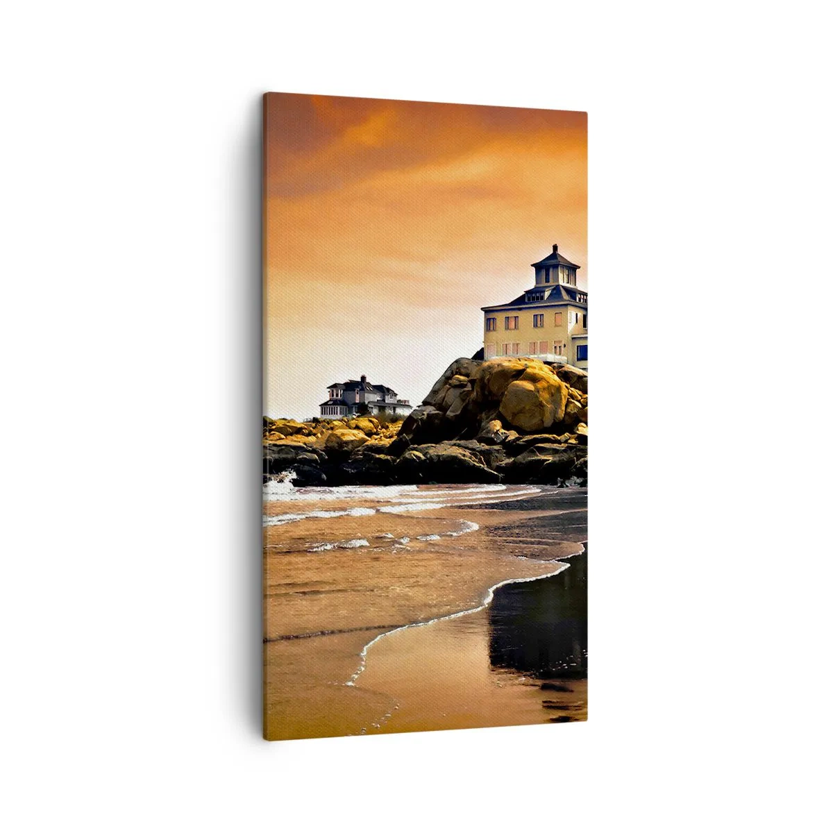 Tablou pe pânză - Eleganța coastei de vest - 45x80 cm