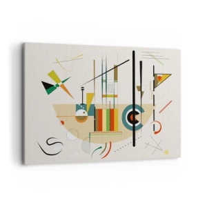 Tablou pe pânză - Și lumea râde - 120x80 cm