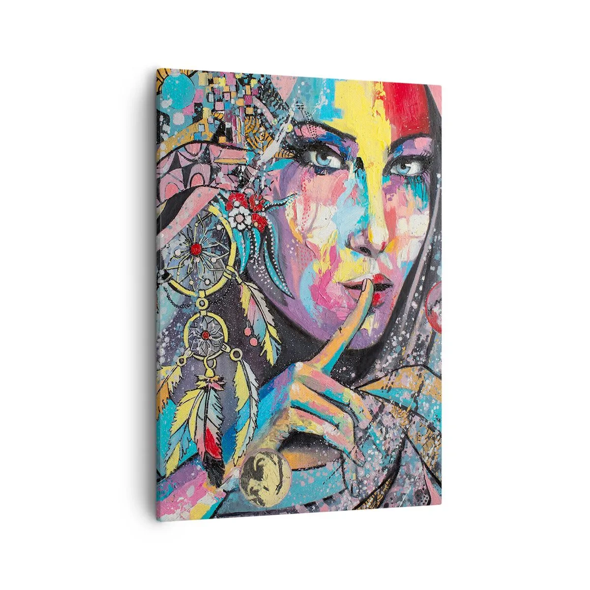 Tablou pe pânză - Taci până când înțelegi - 50x70 cm
