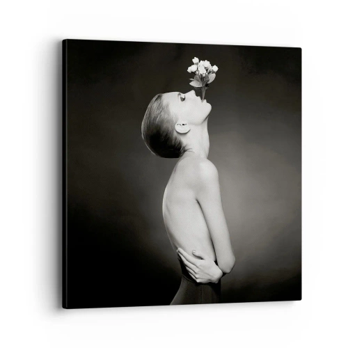 Tablou pe pânză - Eleganță excentrică - 40x40 cm