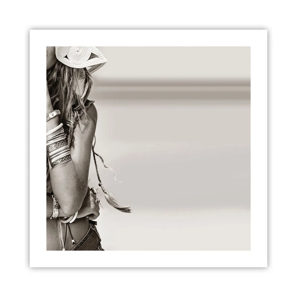 Poster - Ca o fată - 50x50 cm