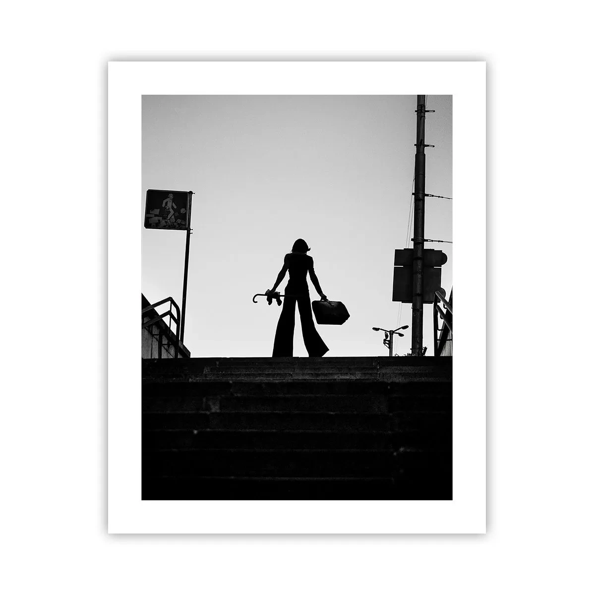 Poster - Rătăcire urbană - 40x50 cm