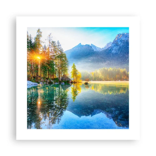 Poster - Maiestate și dulceață - 40x40 cm