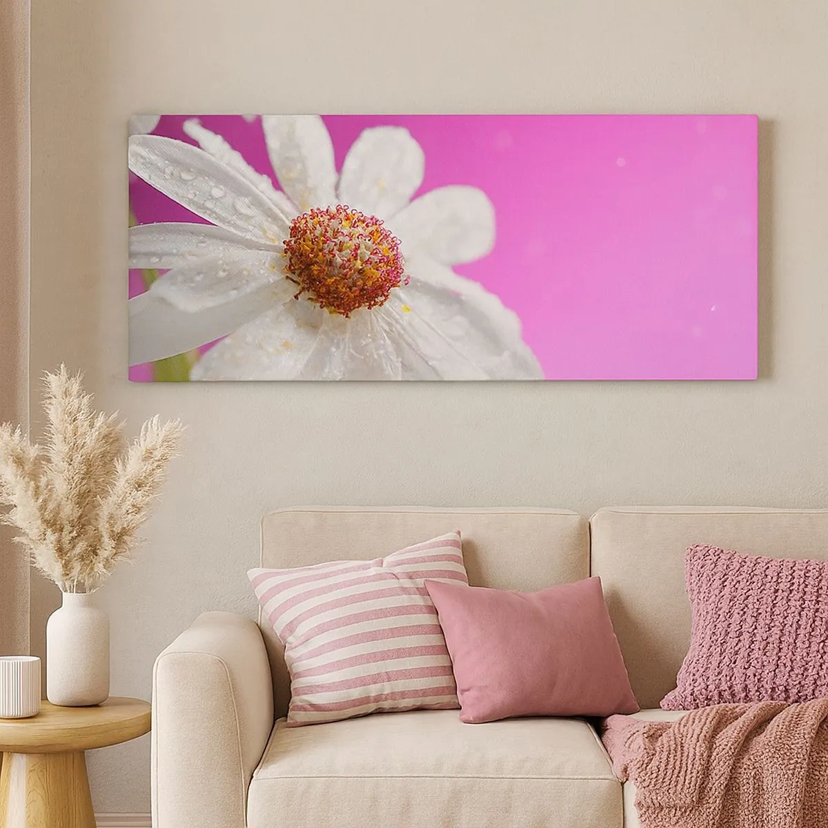 Tablou pe pânză - Modestă în frumusețea ei - 100x40 cm