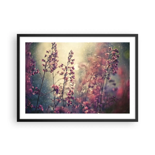 Poster în ramă neagră - Grădina secretă - 70x50 cm
