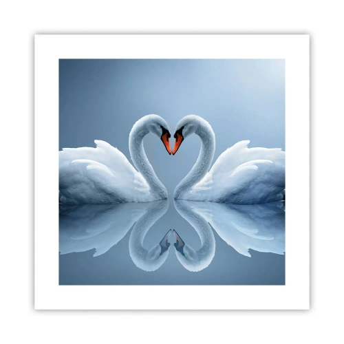 Poster - Timp pentru dragoste - 40x40 cm