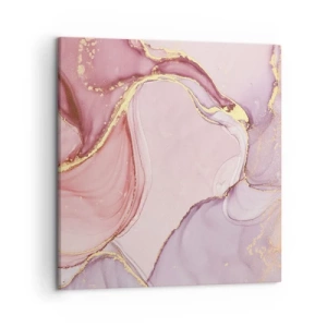 Tablou pe pânză - O mângâiere de culoare - 50x50 cm