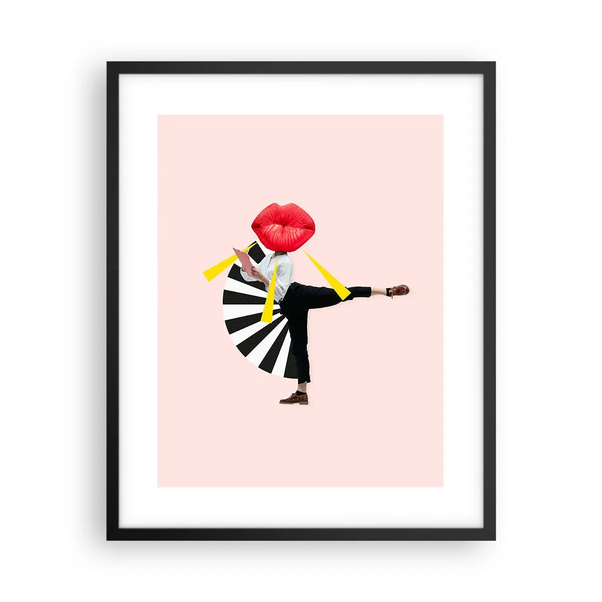 Poster în ramă neagră - Artă pop suprarealistă - 40x50 cm