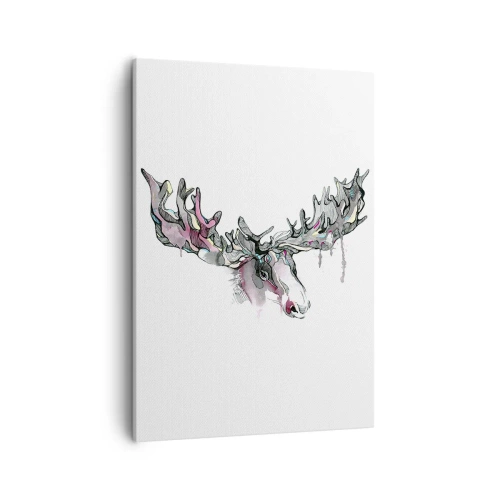 Tablou pe pânză - Coroana regelui pădurii - 50x70 cm