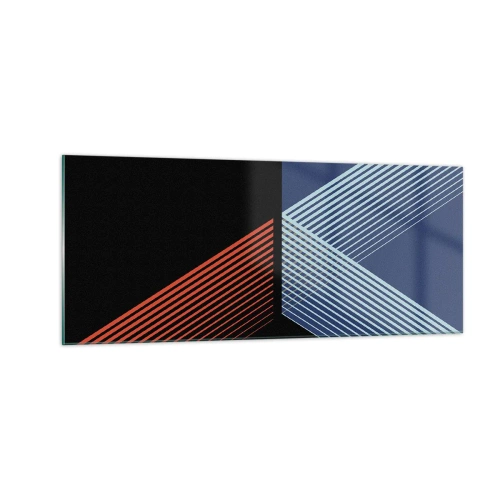 Tablou pe sticlă - O poveste simplă - 100x40 cm
