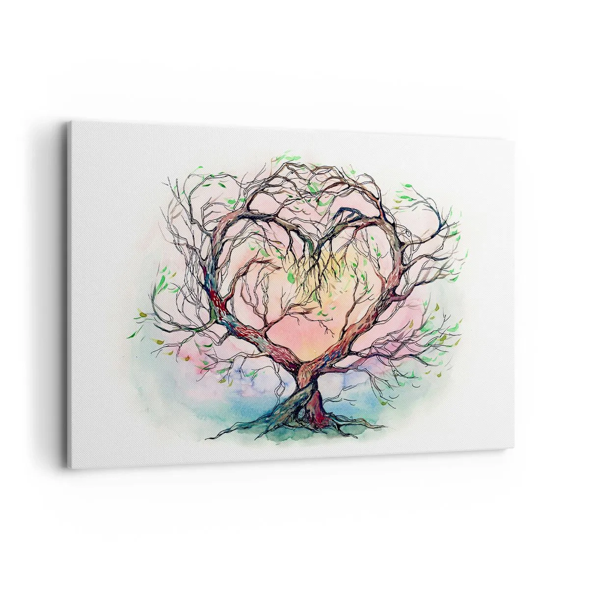 Tablou pe pânză - Împreună împotriva vijeliei - 120x80 cm