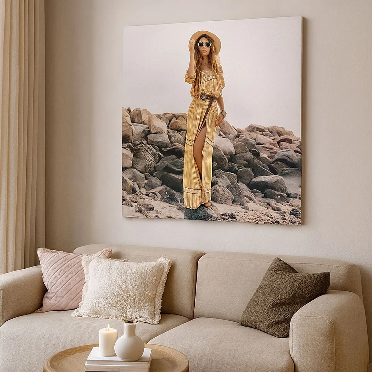 Tablou pe pânză - Magia pietrelor - 30x30 cm