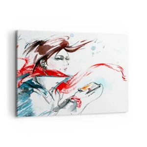 Tablou pe pânză - Ceva cântă în mine - 100x70 cm