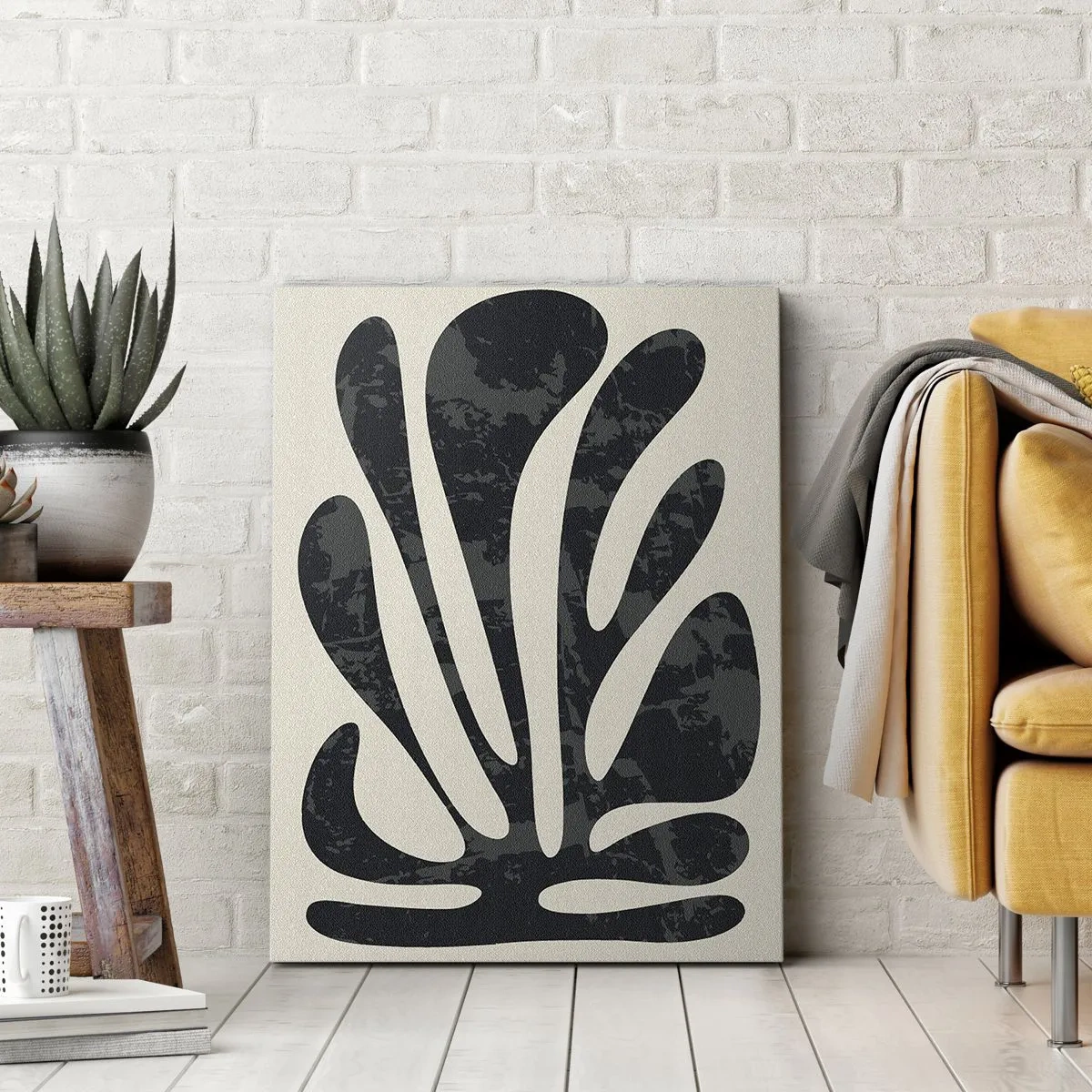Tablou pe pânză - Abstracție cu mai multe degete - 70x100 cm