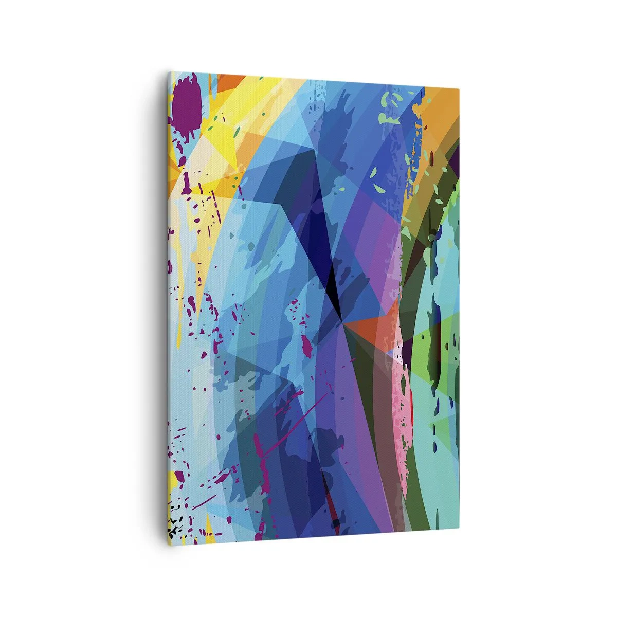 Tablou pe pânză - Amețeli colorate - 70x100 cm