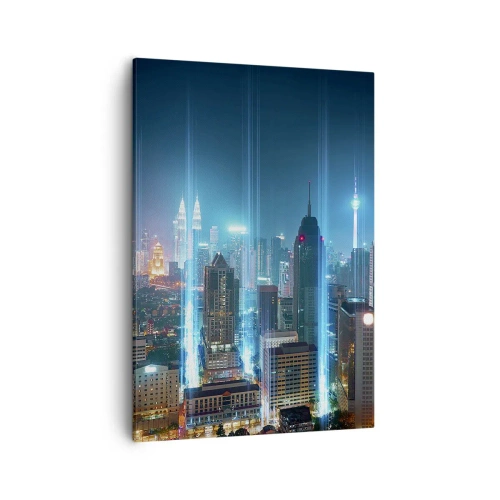 Tablou pe pânză - Prin Berlin spre cer - 50x70 cm