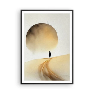 Poster în ramă neagră - Întotdeauna un dor - 70x100 cm