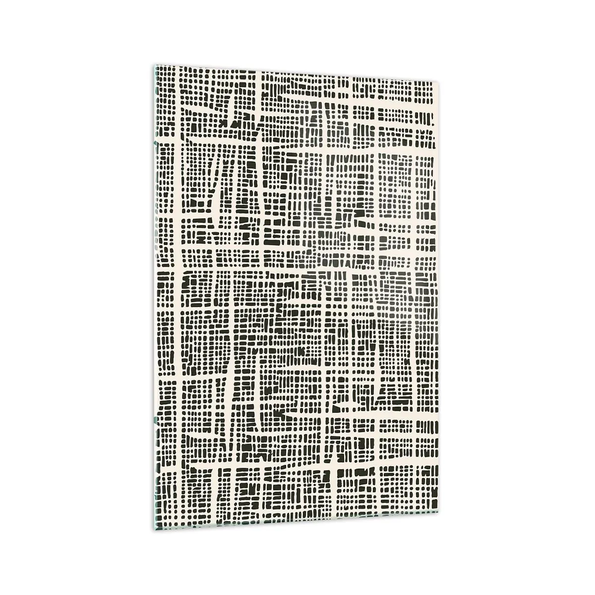 Tablou pe sticlă - O compoziție țesută - 70x100 cm