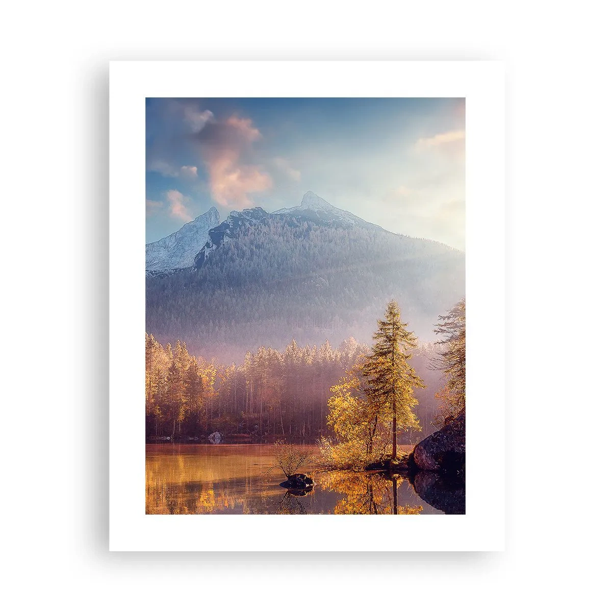 Poster - La munte și la deal - 40x50 cm