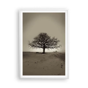 Poster în ramă albă - De aici până în veșnicie - 70x100 cm