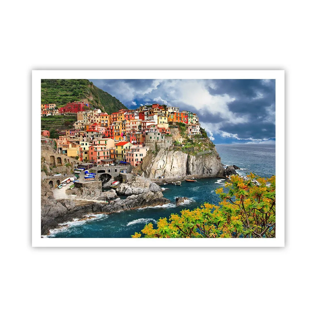 Poster - Îmbrățișați de stânci - 100x70 cm