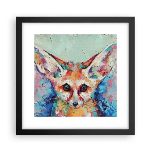 Poster în ramă neagră - Sunteți gata pentru mine? - 30x30 cm