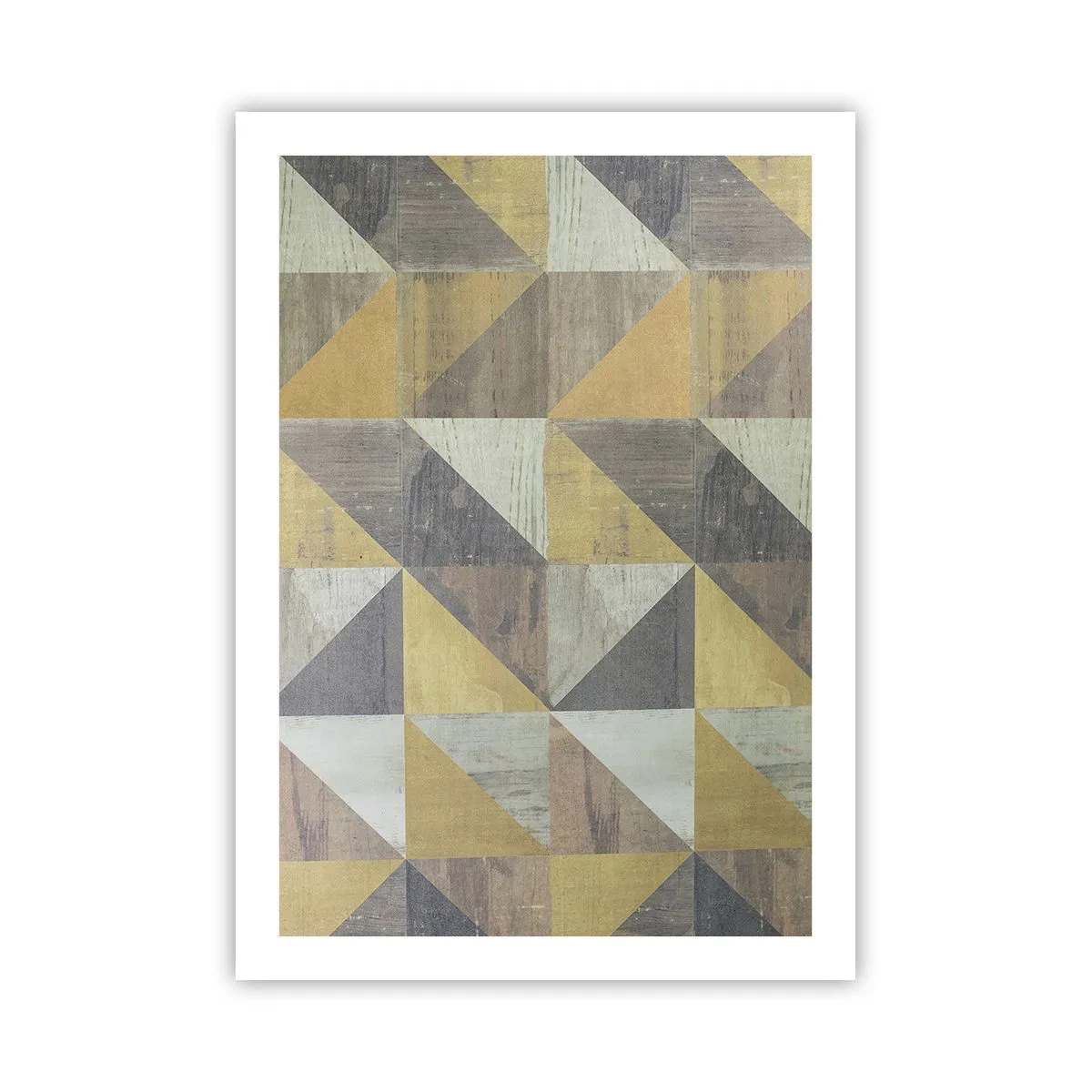 Poster - La unghiul triunghiului - 50x70 cm