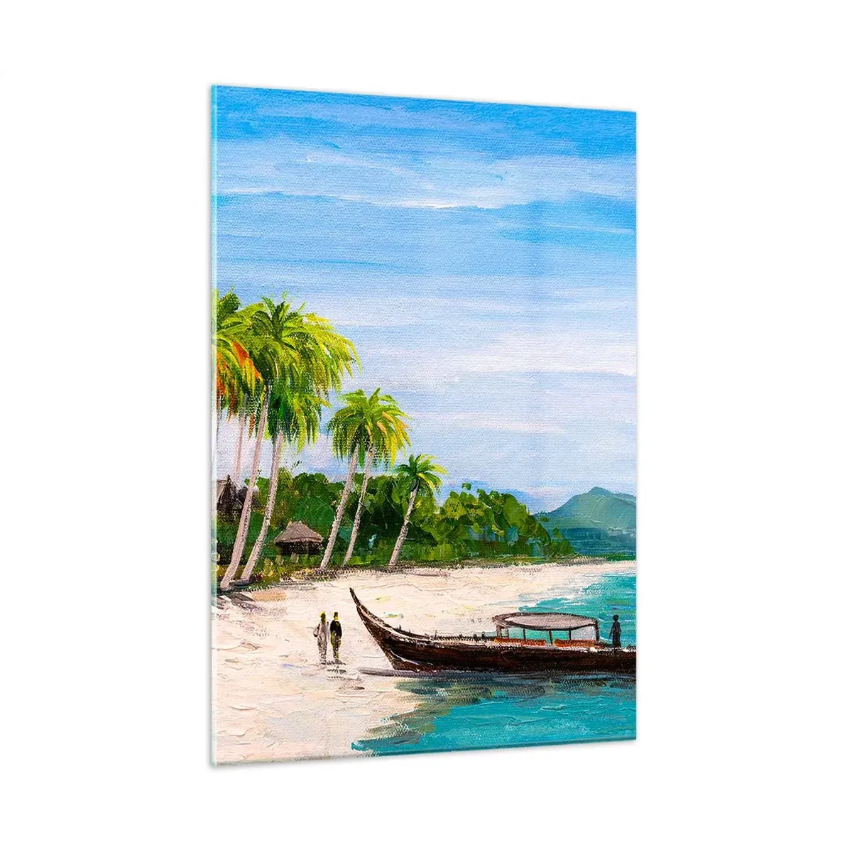 Tablou pe sticlă - Un vis exotic - 50x70 cm