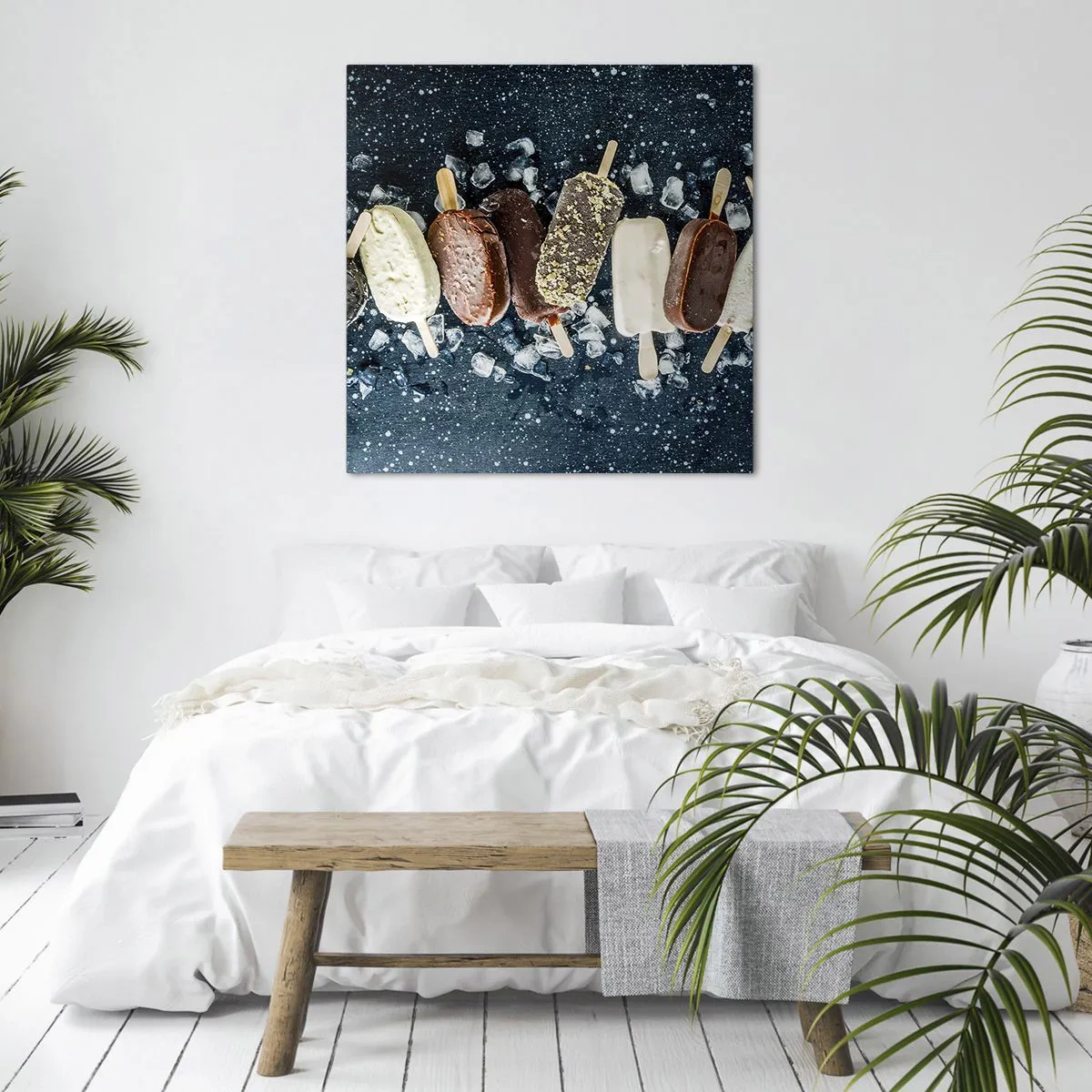 Tablou pe pânză - Gustul unei veri fierbinți - 40x40 cm